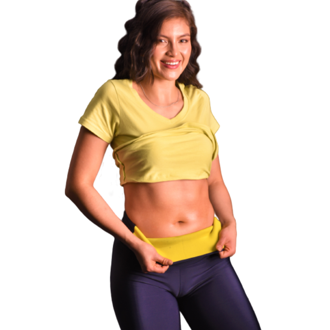 LEGGINS CON NEOPRENO TIPO FAJA